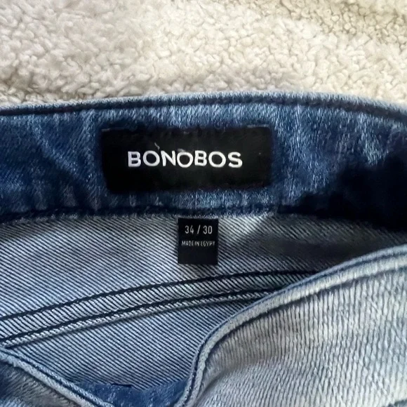 Bonobos Men's Slim Jeans - Light Blue - Picture 2 of 3